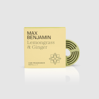 Max Benjamin Luxury Car Fragrance Refill - Lemongrass and Ginger