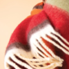 Powder Murphy Cosy Scarf Rust and Sage - Image 2