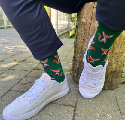 Swole Panda MR FOX BAMBOO SOCKS - Image 2