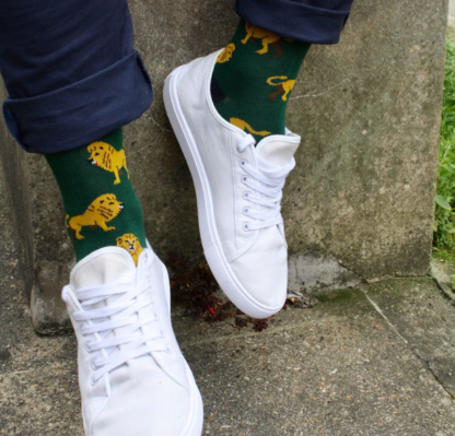 Swole Panda LION BAMBOO SOCKS - Image 2