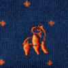 Swole Panda SPOTTED ORANGE BAMBOO SOCKS - Image 4