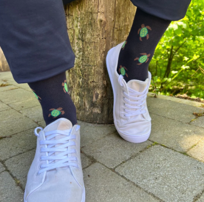 Swole Panda SEA TURTLE BAMBOO SOCKS - Image 2
