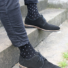 Swole Panda SPOTTED BLACK BAMBOO SOCKS - Image 2