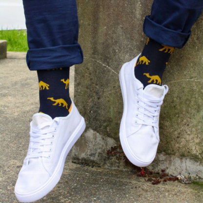 Swole Panda CAMEL BAMBOO SOCKS - Image 2