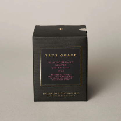True Grace Manor Blackcurrant Leaves Scented Candle - Image 2
