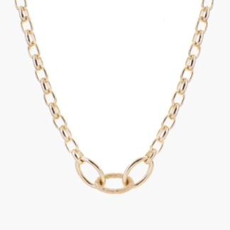 Tutti & Co Behold Necklace Gold (NE677G)