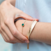 Tutti & Co Birthstone NOVEMBER Citrine Bracelet Gold (BR600G) - Image 2