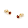 Tutti & Co Birthstone JANUARY Garnet Stud Earring Gold (EA532G)