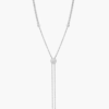 Tutti & Co Freedom Necklace Silver (NE682S) - Image 2