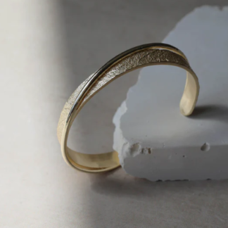 Tutti & Co Joy Bangle Gold (BR615G)