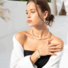 Tutti & Co Praise Necklace Gold (NE674G) - Image 7