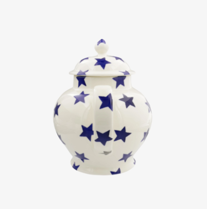 Emma Bridgewater Blue Star 4 Mug Teapot - Image 3