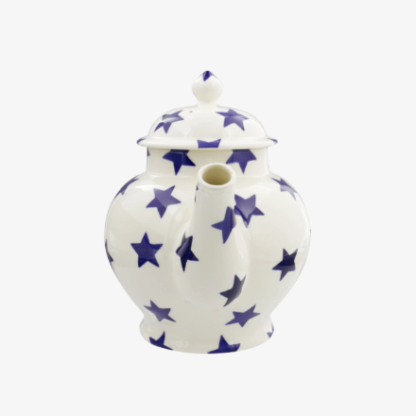 Emma Bridgewater Blue Star 4 Mug Teapot - Image 4