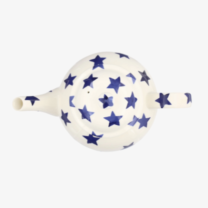 Emma Bridgewater Blue Star 4 Mug Teapot - Image 5