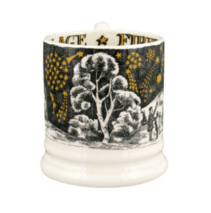 Emma Bridgewater Night Sky Village Fireworks 1/2 Pint Mug - Image 2