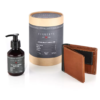 FIKKERTS FRUITS OF NATURE GENTLEMANS WALLET and MUSCLE RUB SET