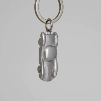 Lancaster & Gibbings Pewter Key Ring Car