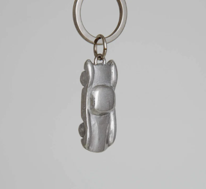 Lancaster & Gibbings Pewter Key Ring Car