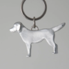 Lancaster & Gibbings Pewter Key Ring Labrador