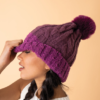 Powder Freya Pompom Hat DAMSON - Image 3