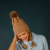 Powder Ingrid Pompom Hat OATMEAL - Image 4