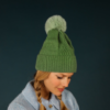 Powder Ingrid Pompom Hat SAGE - Image 5