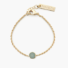 Tutti & Co Birthstone MARCH Aquamarine Bracelet Gold (BR592G)