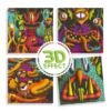 Djeco 3D Colouring FUNNY FREAKS - Image 3