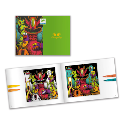 Djeco 3D Colouring FUNNY FREAKS - Image 4