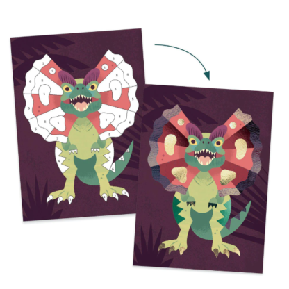 Djeco Foil Pictures JURASSIC - Image 3