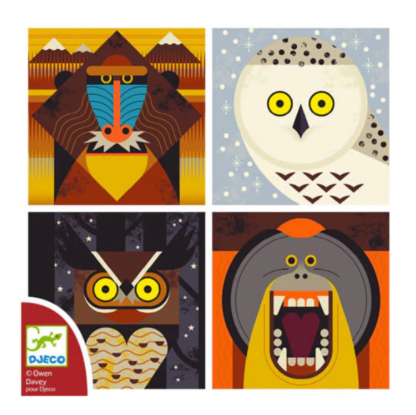 Djeco 4 Picture Pairs WILDLIFE - Image 2