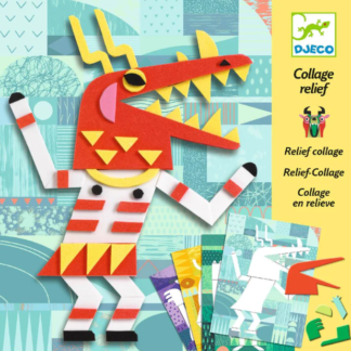 Djeco Relief Collage MONSTERS GALLERY