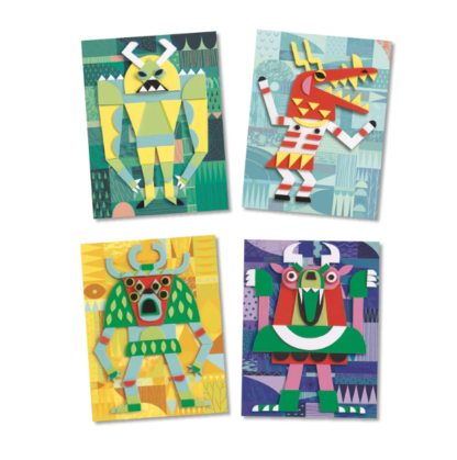Djeco Relief Collage MONSTERS GALLERY - Image 2
