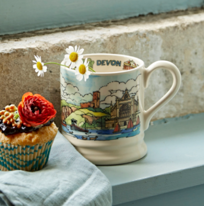 Emma Bridgewater Landscapes Of Dreams Devon 1/2 Pint Mug - Image 2