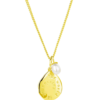 Claudia Bradby The World is Your Oyster Gold Necklace - Image 2