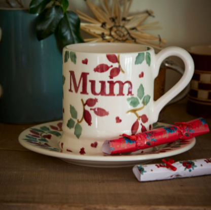 Emma Bridgewater Folk Rosehip Mum 1/2 Pint Mug - Image 2