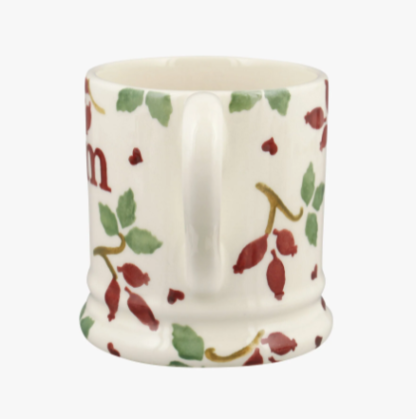 Emma Bridgewater Folk Rosehip Mum 1/2 Pint Mug - Image 4