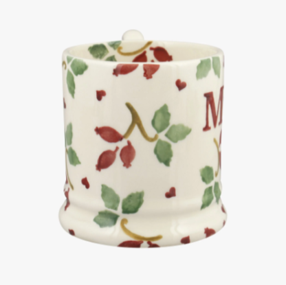 Emma Bridgewater Folk Rosehip Mum 1/2 Pint Mug - Image 5