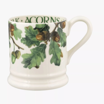 Emma Bridgewater Oak and Acorn 1/2 Pint Mug
