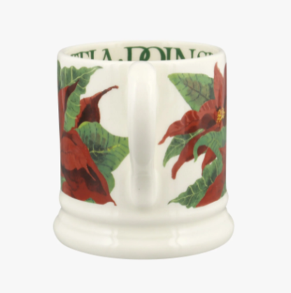 Emma Bridgewater Poinsettia 1/2 Pint Mug - Image 6
