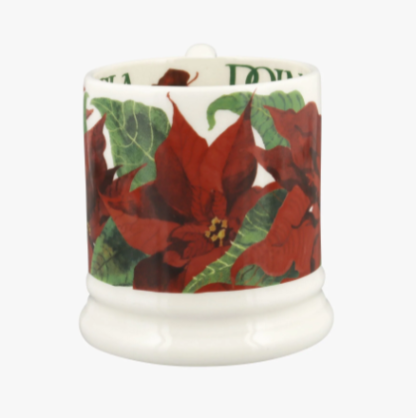 Emma Bridgewater Poinsettia 1/2 Pint Mug - Image 7