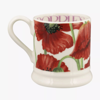 Emma Bridgewater Red Poppy 1/2 Pint Mug - Image 4