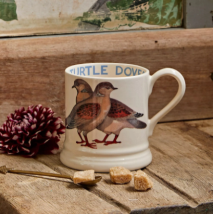 Emma Bridgewater Turtle Doves 1/2 Pint Mug - Image 2