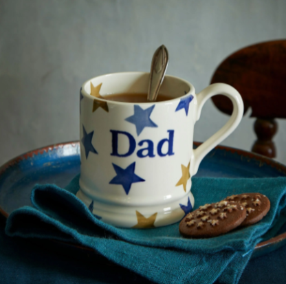 Emma Bridgewater Stormy Stars Dad 1/2 Pint Mug - Image 2