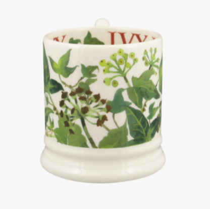 Emma Bridgewater Holly & Ivy Set Of 2 1/2 Pint Mugs Boxed 2023 - Image 10