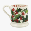 Emma Bridgewater Holly & Ivy Set Of 2 1/2 Pint Mugs Boxed 2023 - Image 5