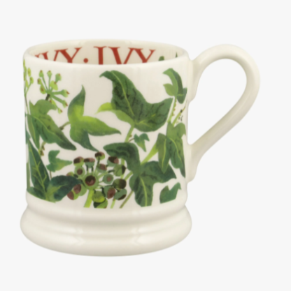 Emma Bridgewater Holly & Ivy Set Of 2 1/2 Pint Mugs Boxed 2023 - Image 7