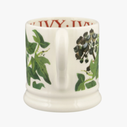 Emma Bridgewater Holly & Ivy Set Of 2 1/2 Pint Mugs Boxed 2023 - Image 8