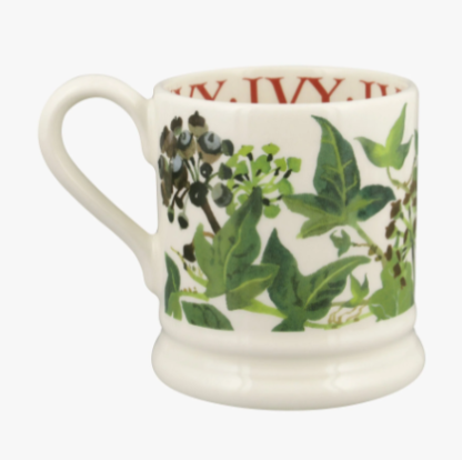 Emma Bridgewater Holly & Ivy Set Of 2 1/2 Pint Mugs Boxed 2023 - Image 9