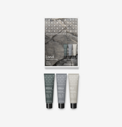 Skandinavisk Giftset LAND Three Mini Hand Creams